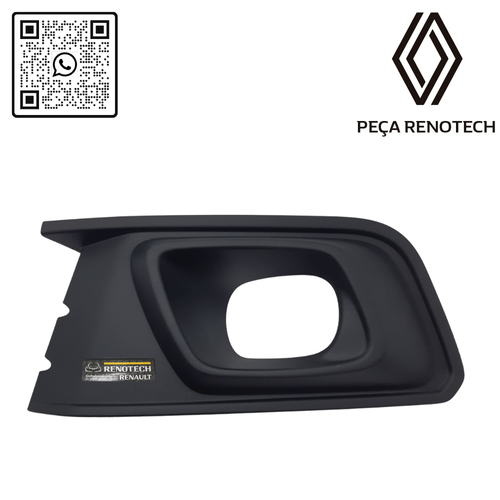 RN 39269R  MOLDURA FAROL MILHA RENAULT CAPTUR ESQUERDO 261A39269R -3-